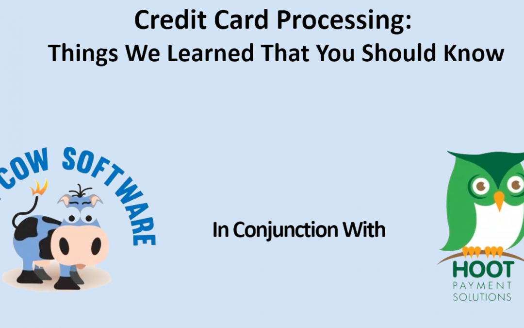 Credit Card Processing: Things We Learned